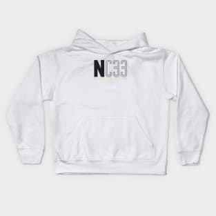 NC33 Dark Logo Kids Hoodie